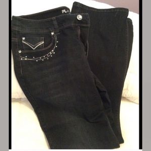 NWOT CHICO’S PLATINUM BOOT CUT JEANS